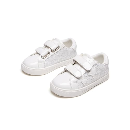Flaryzone Toddler Girls Sneakers Little Girls Running Sports Shoes(Toddler/Little Kids)