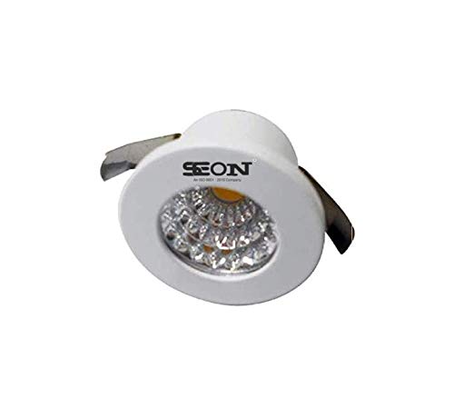 SEON 1 Watt Led Button Spot Light for decorative Pop Lights (Blue,Pack of 1) BIS Approved Driver, 2 Year Warrenty (B08QGT4LSP) Amazon Price History, Amazon Price Tracker