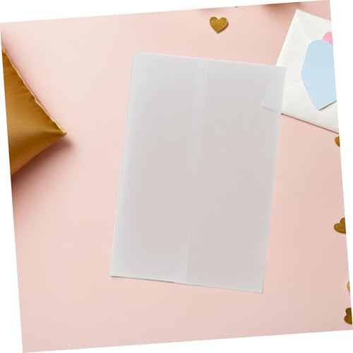 Sobres translúcidos de papel vegetal premium para invitaciones de boda de gala 7