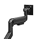 HALTERUNGSPROFI Monitor Halterung Extrastark bis 27kg bis 57 Zoll Tragarm mit Gasdruckfeder LED LCD Monitore VESA 75x75 100x100 200x200 Office-GS812AEXB (Schwarz)