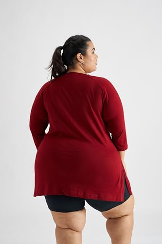 Image of Spirit Animal Plus Size Tshirts for Women | Casual Tshirts for Women | Tshirts for Women Workout, Gym, Running | Yoga Tshirt | Sweat Wicking Fabric | Relaxed Fit | Quick Dry