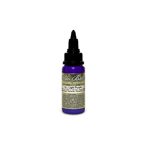 Light Purple Mario Barth Gold Label - Intenze Tattoo Ink - 1oz Bottle