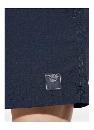 Emporio Armani Men's Seersucker 4" Swim Trunk3