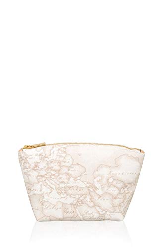 Alviero Martini Trousse Mezzaluna 1^Classe Geo White | CM00561880900-Bianco