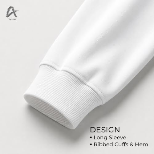 Image of Men's Long Sleeve T-Shirt 100% Cotton Plain Crew Neck Casual Regular Fit Soft Basic Tee for Men