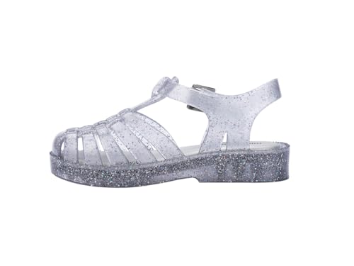 Image of mini melissa Possession Jelly Fisherman Sandal for Toddler and Kids | Iconic Fisherman Jelly Sandal for Toddlers & Girls, Adjustable Buckle, Waterproof, Bubblegum Scent, Play & Dress Shoes
