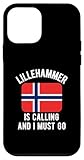 Lillehammer Is Calling And I Must Go Norway Flag