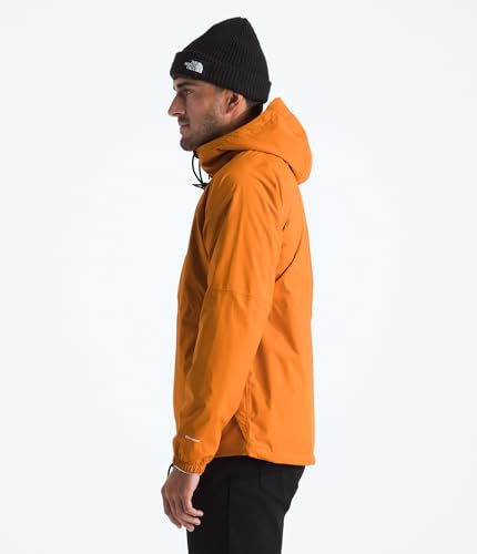 Image of THE NORTH FACE Men's Antora Rain Hoodie | Windproof & Waterproof With Adjustable Hood, Drawcord Hem