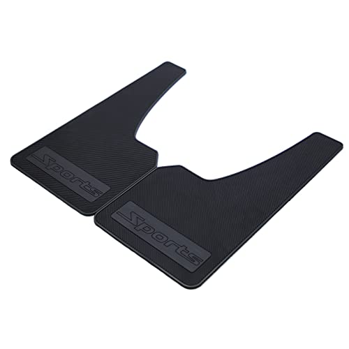 Image of Car Mud Flaps Universal Sport Car Styling Rubber Mud Guards (23.4 * 19.5 * 0.2, 4pcs)