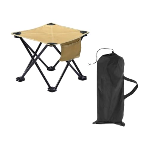 predolo Camping Stool Foot Rest Portable Small Foldable Chair Portable Folding Stool for Gardening Hiking Patio Concert Travel, XL