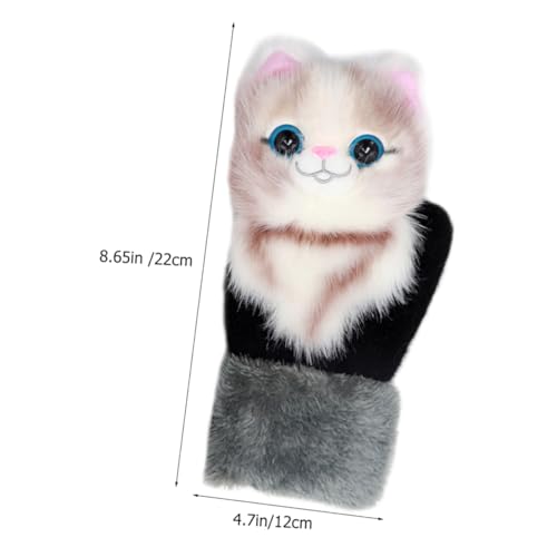 Portable Cat Gloves for Outdoor Use Warm Wear Resistant Winter Gloves with Elastic Wristbands for Skiing2