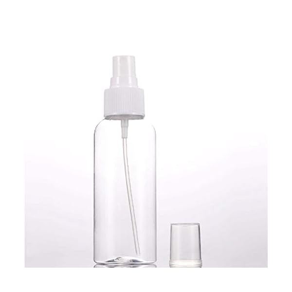 Ganvol 2er SET 100ml Sprühflaschen Klein Leer für Alkohol, Super für Desinfektion unterwegs, Feinen Nebel Sprühflasche… – Bild 5