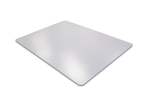 Floortex Bodenschutzmatte | Bürostuhlunterlage | 120 x 75 cm | aus phthalatfreiem Vinyl | transparent | rechteckig | TÜV zertifiziert | für harte Böden Cover