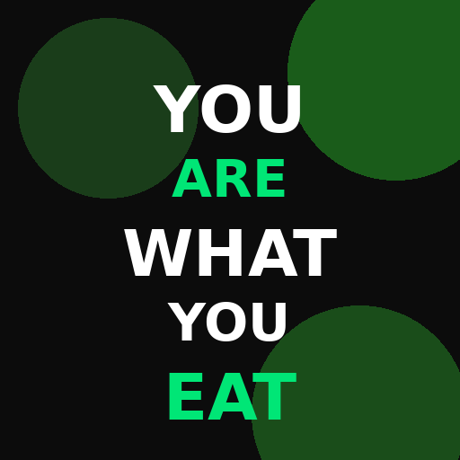 You Are What You Eat