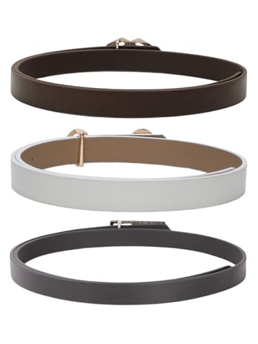 Image of CRUSSET Stylish Faux Leather Waist Belt for Women -Jeans & Dresses - Fashionable & Comfortable
