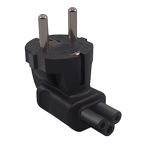 Image of EU 4.8mm to IEC 320 C5 Adapter Converter for Laptop Printer Notebook Durable