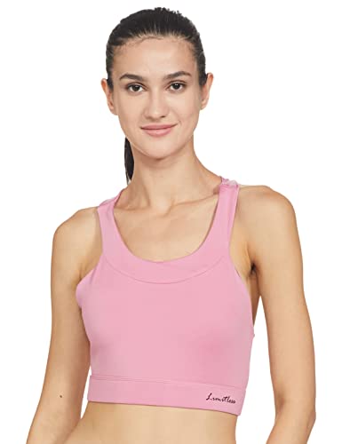 Image of Longies Women's Polyester, Spandex Padded Wire Free Sports Bra