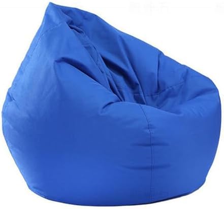 Miniatura 10 de Koolouispoper Lazy BeanBag - Sillas individuales para sofá sin relleno, color sólido, impermeable, Oxford, puf, puff puff para sofá tatami (XL, 39.4