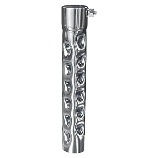 36 mm x 206 mm Universal dB-killer för 1 1/2 tum krökare