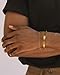 Moodear Bracelets for Men - 14K Gold Plated Bangle Cuff Cuban Link Chain Bracelet Set Mens Jewelry