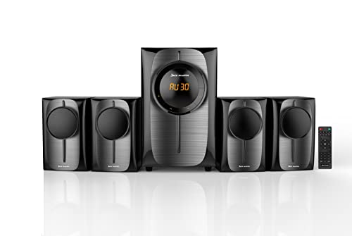Image of JACK MARTIN JM 1800 Bluetooth /SD /USB 4.1 Multimedia Home Theatre Speaker System with Built in FM Radio and Remote