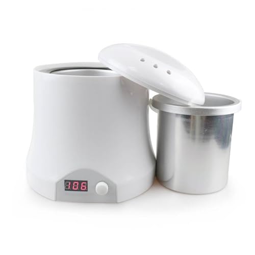 Calefactor para uso en interiores, Calentador de cera for máquina de depilación, Spa, granos de cera de parafina, kits de depilación con cera eléctrica, herramienta Unisex resistente al calor para uso