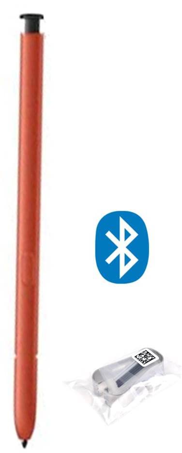 S22 Ultra S Pen (WithBluetooth) Replacement for Samsung Galaxy S22 Ultra 5G All Versions Touch Stylus Pen with 5xTips/Nibs (Red)