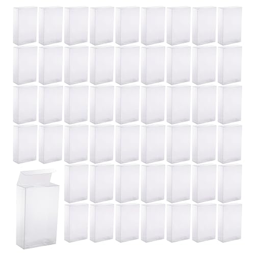 LILAIWi pNA{bNX \ʕیtBt Mtg{bNX NAP[X PVC P[X bsO  nhCh ^2.5cm 3cmȓ[֍œKTCY (02Q57*93*25mmihTCYj, 50Zb