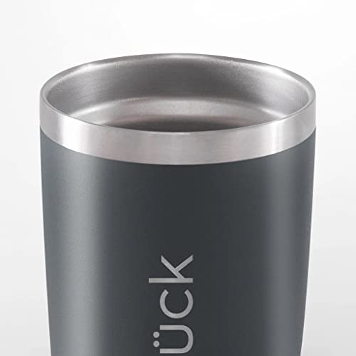 Copo térmico Gelado e Quente com tampa 591 ml Lucky - Gluck Cor:Titanium