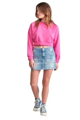 Photo de Jupe Zaza en Jeans Bleu délavé