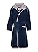 Produktbild TOM TAILOR Damen Bath Bademantel mit Details aus Satin Navy,M