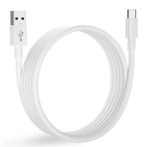 80W 65W SUPERVOOC Charger Cable for OPPO,1.8M USBA to USB C Charge Cord VOOC Fast Charging Lead for OPPO Find X8 X6 X5 Pro Lite/Reno14 13 12F 12 A79 A80 A60 A54 A40/for OnePlus 13R 13 Nord 4 3/Realme