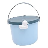 Portable : la conception légère et portable de la poignée rend le seau de rangement facile à transporter et à tenir, seau à jouets pour le stockage, seaux à jouets pour le stockage