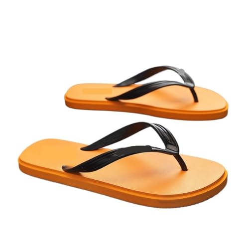 MOQIDFSYNS Chanclas for Hombre Con Suela Suave, Cómodas, Con Punta Abierta, for Paseos En Interiores Y Exteriores, Chanclas De Playa De Verano Para