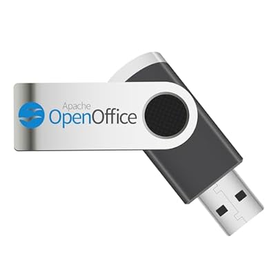 2026 Office Software Suite on USB Drive - Compatible with Popular Document, Spreadsheet & Presentation Formats - Free Lifetime Updates | Powered by Apache OpenOffice - Windows & Mac Compatible