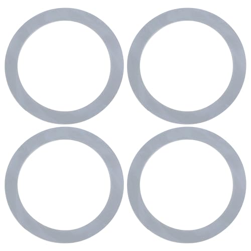 GLSTOY 4 Juntas de Goma de Repuesto para Licuadora y Anillo de Sellado Resistente y Compatible Juntas para Vaso Mezclador Piezas de Goma para Cocina