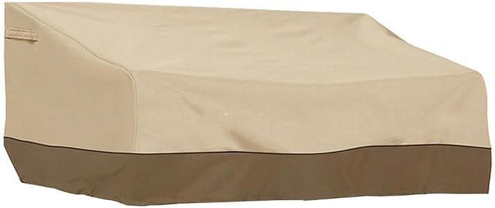 VIGAN Muebles de jardín al aire libre, cubierta impermeable contra el polvo, tela Oxford 210D, protege el balcón, patio, lluvia, nieve, silla, sofá,