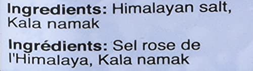Miniatura 7 de Sundhed Sal de roca negra del Himalaya Kala Namak (curso) en recambio  26.46 oz (26.45 onzas)  Condimento vegano natural
