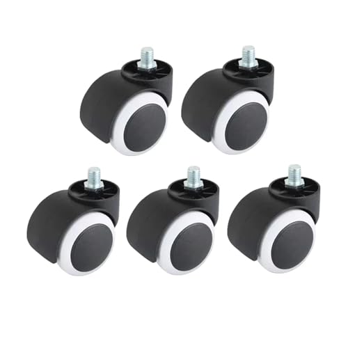Roulettes de bureau silencieuses 10 mm pour éliminer les rayures de chaise