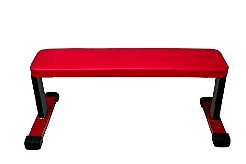 Image of Bodyfit Fitness New Bench for Home Gym | Multi Adjustable Positions | Full Body Workout Weight Bench | Foam Soft Padding | Bench Press | Solid Steel Bench. (Flat Bench Big Foot)