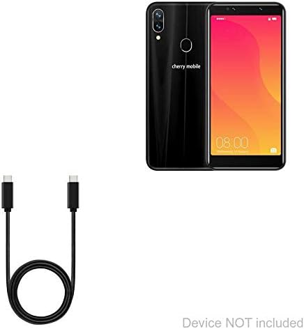 Cable For Cherry Mobile Flare S7 Cable By Boxwave Directsync Pd Cable 3ft Usb C To Usb C 100w Type C Braided 3ft Charge And Sync Cable Jet Black Cell Phones Accessories Amazon Com