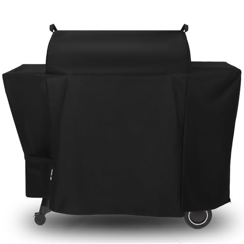 FEVERCOVER Grill Cover for Traeger Ironwood 885 Waterproof Full-Length Pellet Grill Cover for Treager Ironwood 885 Series Smoker Grills (BAC513)