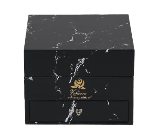 Caja de regalo con 9 rosas preservadas Forevera miniatura 4