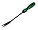BFA Fresh Garden Tools - Short Handle Landscaping Steel Weeder for Lawn, Garden Weeding