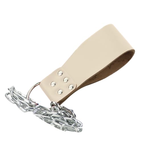 Cinturón de inmersión con cadena, cinturón de levantamiento de pesas con cadena de acero, correa de entrenamiento de fuerza resistente para hombres y mujeres, accesorios de entrenamiento de gimnasio