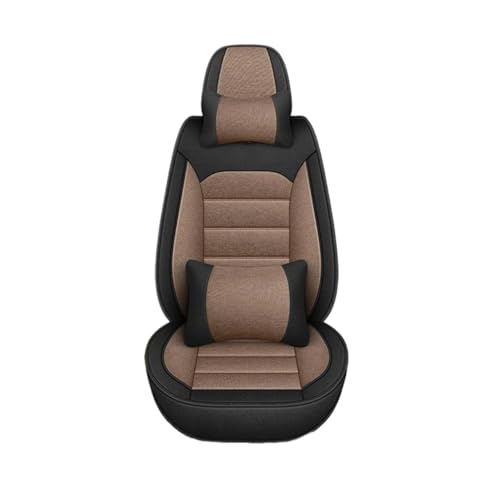 Housses de siège de voiture en cuir café élégant pour Haval H6 et M4