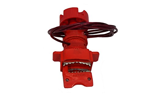 Image of Universal Valve Lockout Device AK-ULD-22A Spring and PU, Red (Pack of 1)