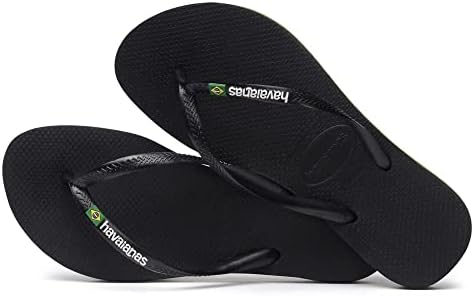 Havaianas Women's Flip Flop Sandals, Black, 1/2 UK | Image 4