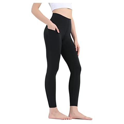 Leovqn High Waisted Gym Leggings with Pockets Cover