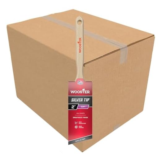 12-Pack Wooster 2” Angle Sash Paint Brushes